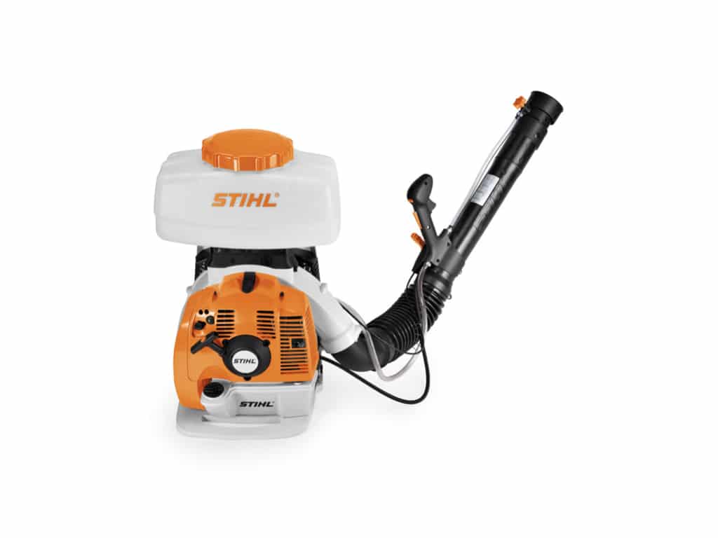 Atomizzatore Stihl zero branco Treviso giardinaggio lato motore tubo