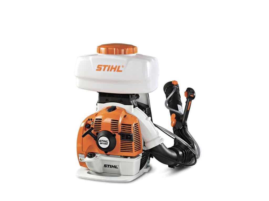 Atomizzatore Stihl zero branco Treviso giardinaggio retro motore