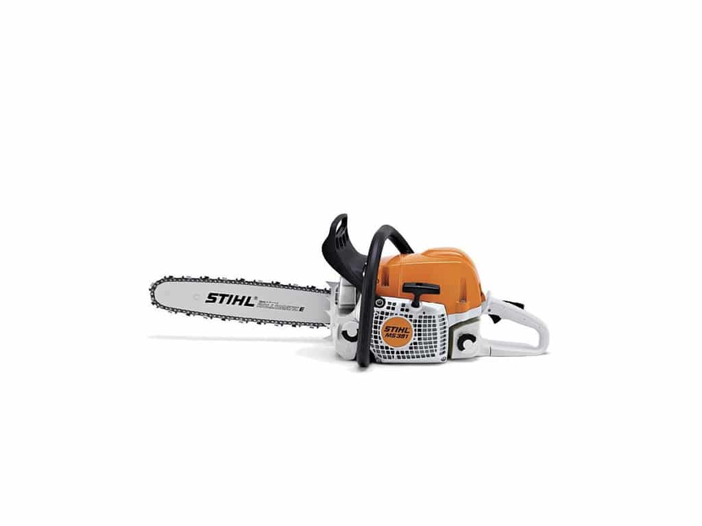 Motosega Stihl motore zero branco Treviso giardinaggio