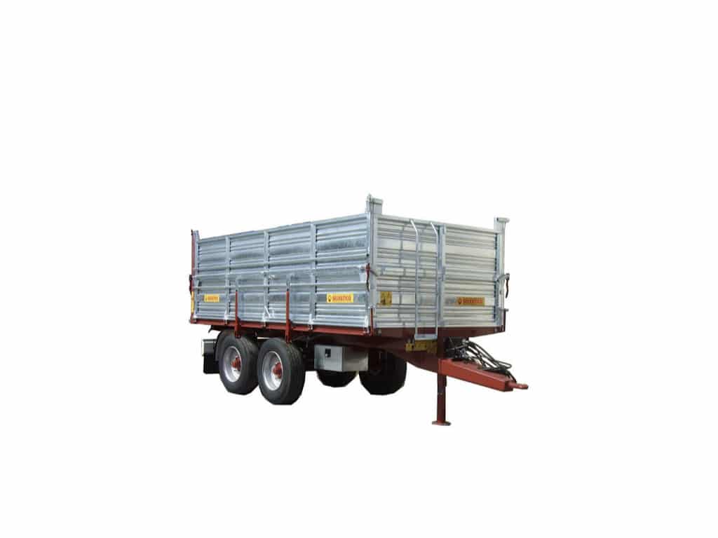 rimorchio agricolo selvatico zero branco Treviso agricoltura grigio rivestito